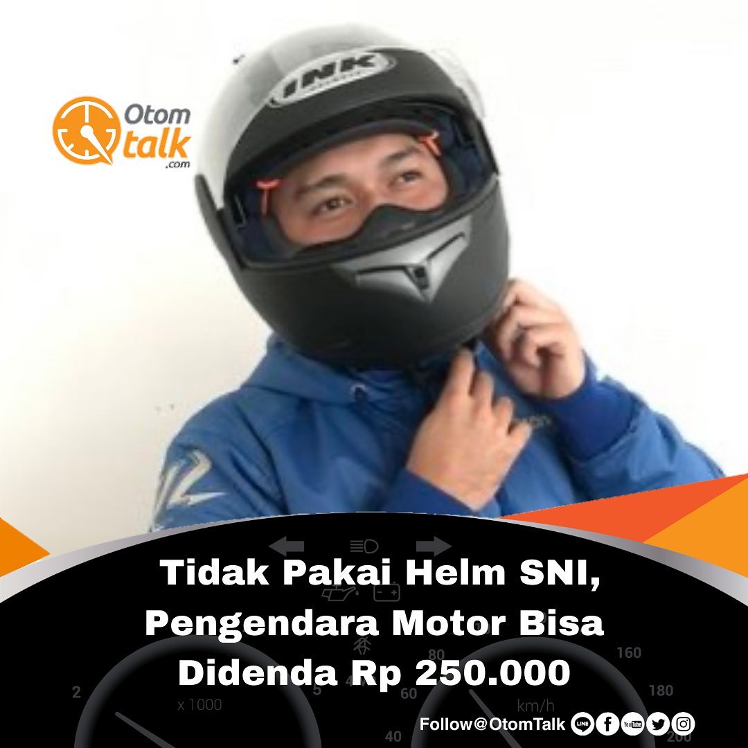Bagi pengendara sepeda motor, helm merupakan salah satu piranti wajib bagi pengemudi maupun penumpang. Piranti ini berfungsi untuk melindungi kepala jika terjadi benturan.

Berhubungan dengan keselamatan jiwa, helm tak bisa sembarangan dibuat atau didesain. Di Indonesia, hal ini diatur dalam Standar Nasional Indonesia (SNI).

Setiap pengendara sepeda motor wajib menggunakan helm yang sudah berstandar SNI. Adapun aturan mengenai penggunaan helm SNI saat mengendarai sepeda motor terdapat pada UU No. 22 Tahun 2009 tentang lalu lintas dan angkutan jalan Pasal 291 ayat (1) dan (2).

Pasal (1) UU tersebut menjelaskan, "Setiap otang yang mengemudikan sepeda motor tidak menggunakan helm standar nasional Indonesia sebagaimana dimaksud dalam Pasal 106 ayat (8) dipidana dengan pidana kurungan paling lama 1 (satu) bulan atau denda paling banyak Rp 250.000 (dua ratus lima puluh ribu rupiah)."

Sedangkan ayat (2) berbunyi "Setiap orang yang mengemudikan sepeda motor yang membiarkan penumpangnya tida mengenakan helm sebagaimana dimaksud dalam Pasal 106 ayat (8) dipidana dengan pidana kurungan paling lama 1 (satu) bulan atau denda paling banyak Rp 250.000 (dua ratus lima puluh ribu rupiah)."

Standarisasi untuk helm di Indonesia dilakukan oleh Badan Standarisasi Nasional (BSN) yang memiliki acuan sendiri. Tertuang dalam ketentuan SNI 1811-2007, dan amandemennya yakni SNI 1811-2007/Amd:2010, tentang Helm Pengendara Kendaran Roda Dua.
Standarisasi bertujuan menjamin mutu helm yang beredar di pasar. Mulai dari segi konstruksi helm, material, dan mutunya, yang berlaku untuk jenis helm open face atau full face.

Terkait syarat mutu, material helm harus memenuhi tiga ketentuan sebagai berikut:

1. Dibuat dari bahan yang kuat dan bukan logam, tidak berubah jika ditempatkan di ruang terbuka pada suhu 0 derajat Celsius sampai 55 derajat Celsius selama paling sedikit 4 jam dan tidak terpengaruh oleh radiasi ultra violet, serta harus tahan dari akibat pengaruh bensin, minyak, sabun, air, deterjen dan pembersih lainnya.

2. Bahan pelengkap helm harus tahan lapuk, tahan air dan tidak dapat terpengaruh oleh perubahan suhu.

Lanjut dikomentar…