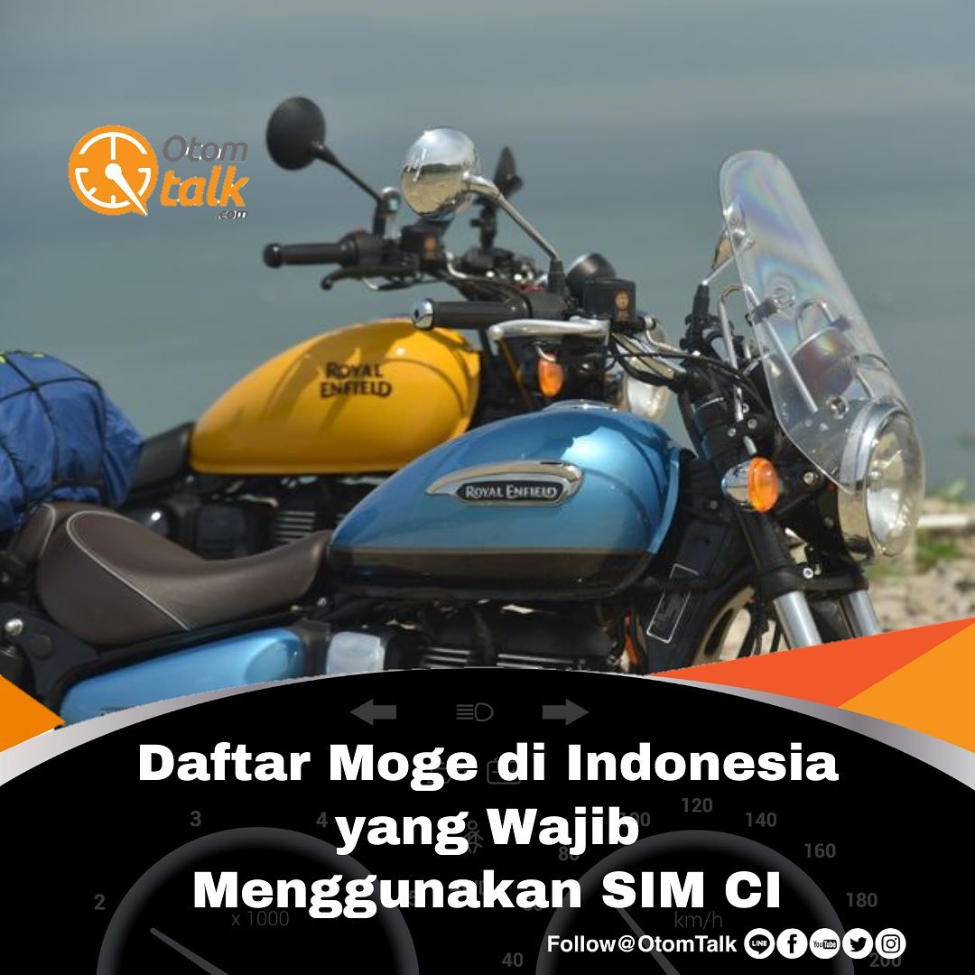 Daftar Moge di Indonesia yang Wajib Menggunakan SIM CI

Pengendara motor dengan kapasitas mesin di atas 250 cc hingga 500 cc diharuskan memiliki Surat Izin Mengemudi (SIM) CI. Motor di kategori tersebut pilihannya cukup beragam. Berdasarkan Peraturan Kepolisian (Perpol) Nomor 5 Tahun 2021, pengendara motor dengan kapasitas mesin tersebut tidak bisa lagi hanya memiliki SIM C.

Direktur Registrasi dan Identifikasi (Dirregident) Korlantas Polri Brigjen Pol Yusri Yunus, mengatakan, pihak kepolisian sudah menyediakan motor tes sebanyak 132 unit.

Untuk SIM CI, motor tes yang digunakan adalah Hunter Scrambler 500. Motor tersebut memiliki kapasitas mesin 471 cc.

 Pilihan moge dengan kapasitas mesin 250 cc hingga 500 cc di Indonesia juga sangat beragam mereknya. Selain itu, modelnya juga beragam, mulai motor sport full fairing, motor sport naked, touring, adventure, hingga matik sekalipun.

Berikut ini daftar moge yang dipasarkan di Indonesia dengan kapasitas mesin di atas 250 cc hingga 500 cc: 
Honda 
Rebel CB500X

Vespa
GTS Super 
Tech 300 GTV 

Royal Enfield 
Hunter 350 
Classic 350 
Meteor 
Himalayan 

KTM 
RC 390 
Duke 390 
390 Adventure 

Husqvarna
Svartpilen 401 
Vitpilen 401 

Cleveland Cyclewerks

Ace 400 

SM 
Sport SM3 

Benelli
502C 
Leoncino 500 
TRK 502 
TRK 502X

Sumber: kompas