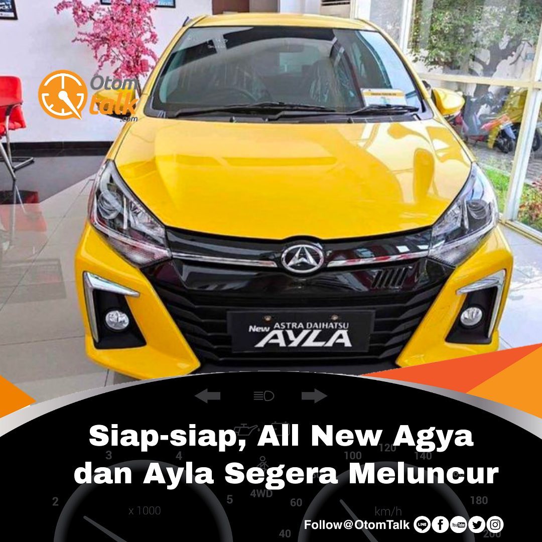 Siap-siap, All New Agya dan Ayla Segera Meluncur

Kabar peluncuran generasi terbaru Daihatsu Ayla dan Toyota Agya semakin santer terdengar. Seperti diketahui, Ayla dan Agya merupakan low cost green car (LCGC) hasil kolaborasi antara Toyota dan Daihatsu.

Rumors yang beredar, model baru dari Ayla dan Agya akan resmi dirilis pada Februari 2023. Menurut sumber Kompas.com, jadwal peluncuran bisa sebelum pameran otomotif Indonesia International Motor Show (IIMS) 2023, atau di ajang pameran otomotif tahunan.

Salah satu tenaga penjual Daihatsu di Depok Jawa Barat mengatakan, model terbaru Ayla bakal mendapat pembaruan salah satunya adalah di sektor entertainment. Hanya saja, tenaga penjual tersebut belum mengetahui secara pasti kapan mobil kembar Toyota Agya itu diluncurkan.

“Setahu saya untuk yang 1.000 cc (yang akan meluncur) sudah touch screen audio-nya. Baru itu saja (informasinya) kalau model belum ada update,” ucap tenaga penjual tersebut saat dihubungi Kompas.com, Selasa (7/2/2023).

Sementara itu, tenaga penjual Toyota di Jakarta Barat mengatakan, generasi baru Toyota Agya kemungkinan akan meluncur di tidak lama lagi. Namun, belum ada informasi resmi terkait spesifikasi resmi sehingga tidak bisa memberikan informasi yang valid.

Berdasarkan informasi yang beredar, mobil ini bakal mengalami ubahan yang cukup signifikan di bagian eksterior dan interiornya. Tidak mau ketinggalan dengan Rocky dan Raize, si kembar Ayla dan Agya akan menggunakan platform Daihatsu New Global Architecture (DNGA).

Kedua mobil ini kemungkinan akan menggunakan mesin berkapasitas 1.000 cc dengan 3 silinder, yang mampu menghasilkan tenaga hingga 87 tk dan torsi 113 Nm.
Tak hanya itu, mobil ini juga akan menggunakan matik model Continuously Variable Transmission (CVT) yang memiliki efisiensi lebih baik.

Sc: kompas.com