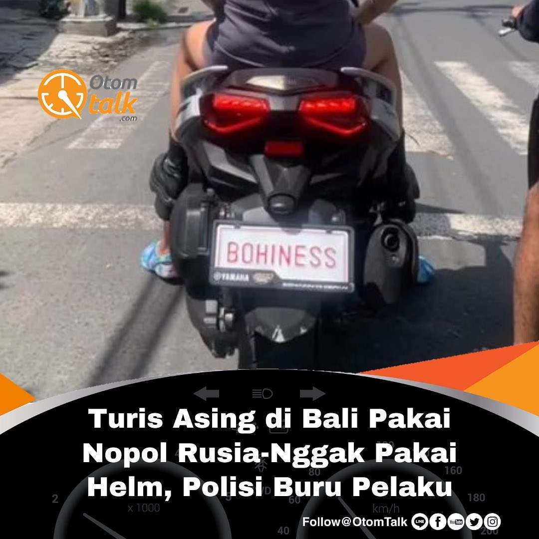 Turis Asing di Bali Pakai Nopol Rusia-Nggak Pakai Helm, Polisi Buru Pelaku

Viral di media sosial kelakuan turis asing di Bali yang tidak menggunakan pelat nomor sesuai aturan lalu lintas. Akibatnya, turis yang melanggar aturan tersebut jadi buruan Kepolisian Daerah (Polda) Bali.

Aksi turis asing di Bali yang seenaknya mengganti pelat nomor sedang jadi sorotan. Beberapa pelanggaran yang terpotret di antaranya tidak menggunakan Tanda Nomor Kendaraan Bermotor (TNKB) sesuai yang dikeluarkan Korlantas Polri. 

Pelat nomor yang mereka gunakan adalah "TSYPLINOV", "DOMOGATSKY", "BEST KISSES", "S_V_Y_A_T", "RUSKII TURIST". Bahkan beberapa di antaranya tidak menggunakan perangkat keselamatan seperti helm. Duh...

Aksi nyeleneh bule tersebut diunggah oleh beberapa pegiat media sosial, salah satunya Niluh Djelantik.

“DIMANA HARGA DIRI BANGSA INI ? 
Mohon agar pihak @poldabali @DivHumas_Polri menambah jumlah personil di masing-masing polsek, gak tega lihat pak polisi bekerja keras namun jumlah WNA pelanggar yang bandel jauh lebih banyak. DEPORTASI saja kalau masih ngeyel. Setuju ?”!cuit @niluhdjelantik, dikutip Rabu (8/3/2023).

Dikutip dari detikBali, Kepolisian Daerah (Polda) Bali mengejar turis Rusia yang membawa kendaraan roda dua dan empat dengan pelat nama orang. Polisi memburu turis Rusia itu karena pelat yang digunakan tidak sesuai aturan.

"Sampai saat ini kendaraan R.4 dan R.2 yang menggunakan nopol Rusia masih dalam pengejaran dan kami pastikan akan jadikan target operasi," ujar Kepala Bidang Hubungan Masyarakat (Kabid Humas) Polda Bali Kombes Stefanus Satake Bayu Setianto.

Pengejaran terhadap bule Rusia itu, kata Satake Bayu, dilakukan oleh jajaran Direktorat Lalu Lintas (Ditlantas) Polda Bali. Upaya yang diambil yakni dengan meningkatkan patroli.

Lanjut dikoemntar…